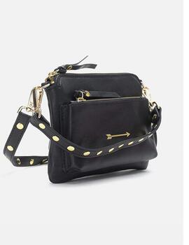 Bolso Mercules Bugsy piel negro