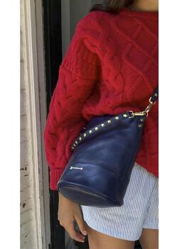 Bolso Mercules Perseo piel  night blue