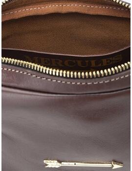 Bolso Mercules Barracuda piel marrón