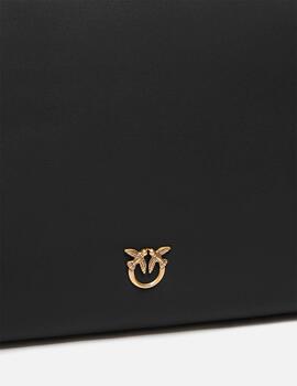 Bolso Pinko Triplet Vitello morbido negro