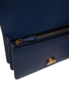 Bolso Pinko Love one mini piel azul