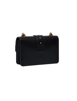 Bolso Pinko Love one mini piel negro