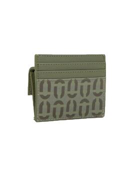 Monedero Tous tarjetero Double Way manifesto caqui