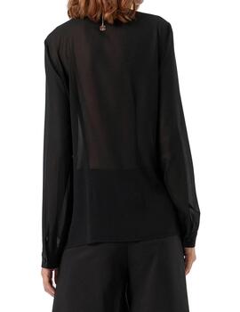 Camisa Fracomina apliques lentejuelas