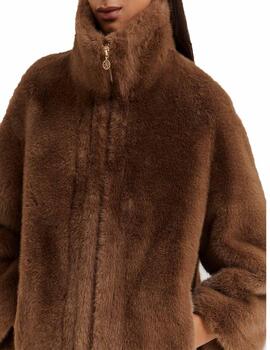 Chaqueta Lion Of Porches en pelo marrón