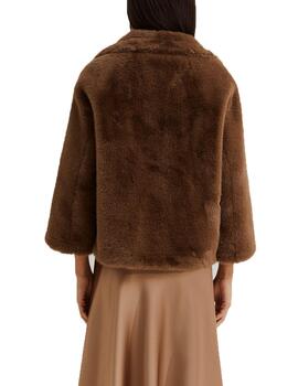 Chaqueta Lion Of Porches en pelo marrón