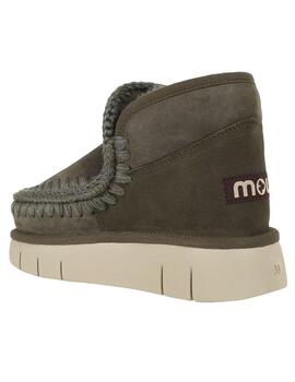 Botín Mou Esquimo 18 Bounce sneaker verde