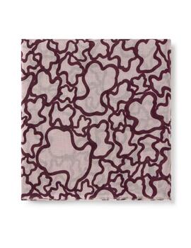 Pañuelo Tous Kaos burdeos