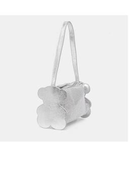 Bolso Tous hombro  s. Salsi plateado