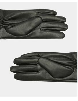 Guantes  Liu Jo tejido efecto revestido negro