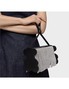 Bolso Tous hombro s. Salsi negro-plata