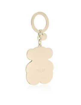 Llavero Tous Bear Waves marrón-dorado