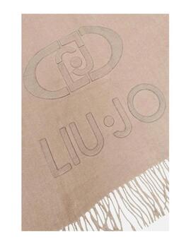 Estola Liu Jo monograma tostado