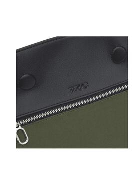 Bolso Tous city Jewwlry studs negro