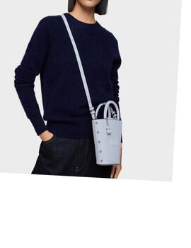 Mini bolso Tous cesta Back to basics azul grisace