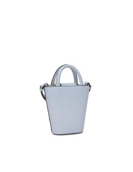 Mini bolso Tous cesta Back to basics azul grisace