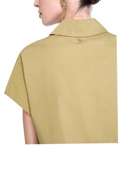 Camisa Lola Casademunt escote en pico cremallera