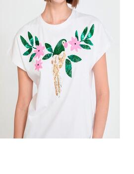 Camiseta Lola Casademunt loro con joyas