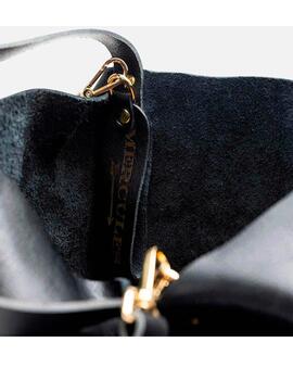Bolso Mercules Bucket Fringes negro