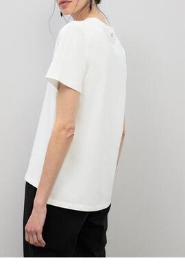 Camiseta Lola Casademunt pico animal con abalorios