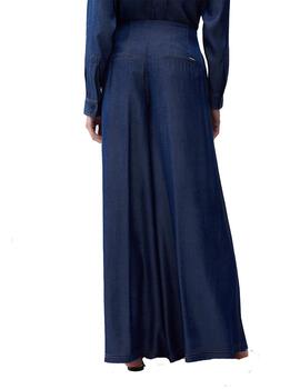 Pantalón Liu Jo pata elefante tejido fluido