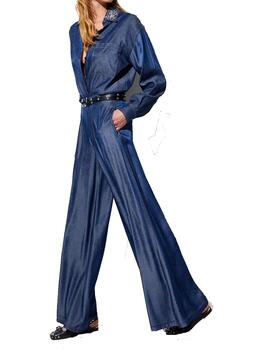 Pantalón Liu Jo pata elefante tejido fluido