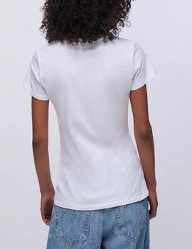 Camiseta Liu Jo estampado floral con strass