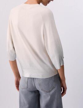 Jersey Liu Jo manga tres cuartos degradé