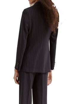 Americana Lion Of Porches raya diplomática azul