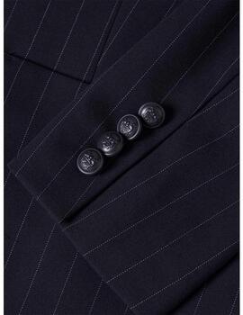 Americana Lion Of Porches raya diplomática azul