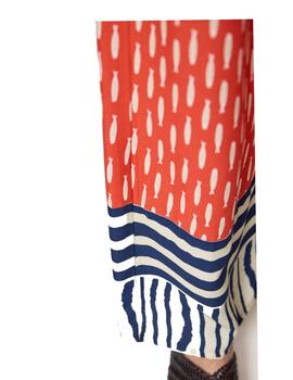 Pantalón MDM estampado sardinas multicolor