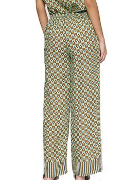 Conjunto MDM top y pantalón estampado geométrico