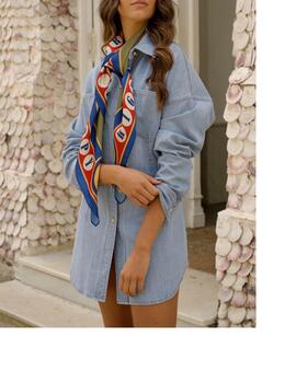 Pañuelo Highly preppy estampado con logo