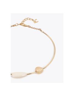 Collar Lola Casademunt  choker resina bicolor