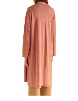 Chaqueta Montoto lara lino rosa