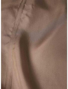 Blusa Lion Of Porches satinada tostada