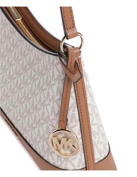 Bandolera Michael Kors Andie logos beige