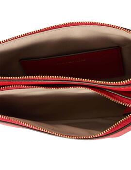 Bandolera Michael Kors jete set piel roja