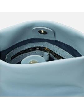 Bolso Mertcules Perseo Piel celeste/ turquesa
