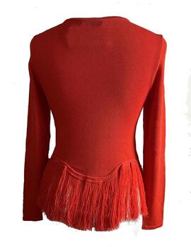 Jersey Montoto flecos naranja