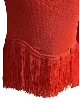 Jersey Montoto flecos naranja