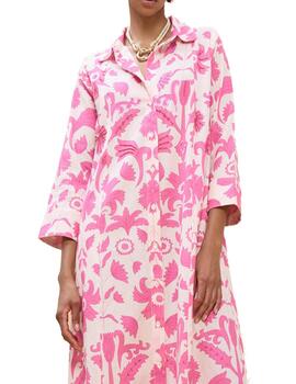 Vestido Lola Casademunt manga larga estampado