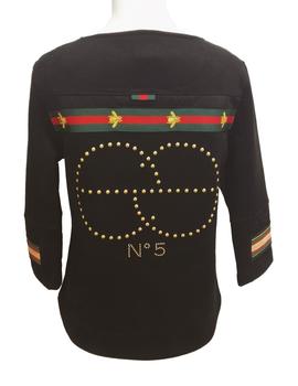 SUDADERA ANTELINA NEGRA-ORO