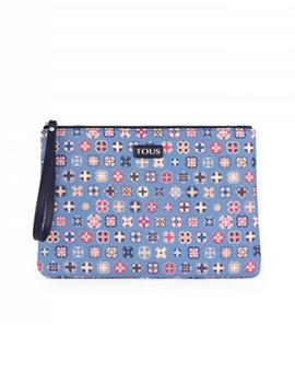 CARTERA MOSSAIC TIE AZUL