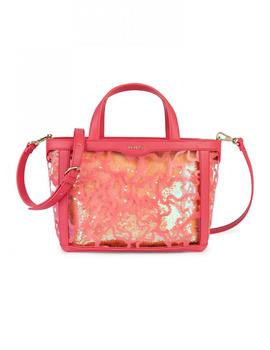 BOLSA S.K SHOCK SEQUINS ROSA