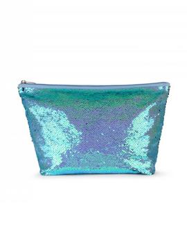 BOLSA S.K SEQUINS AZUL