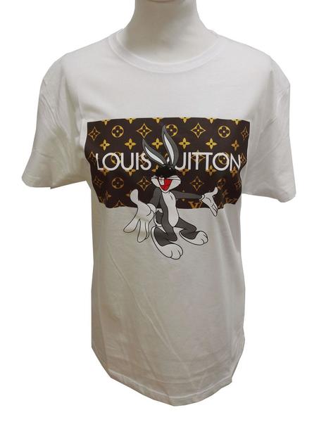 CAMISETA BUGS BUNNY LOUIS VUITTON BLANCA