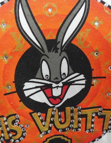 CAMISETA BUGS BUNNY LOUIS VUITTON BLANCA