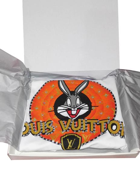 CAMISETA BUGS BUNNY LOUIS VUITTON BLANCA