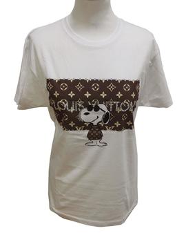 ▷ Snoopy LV Supreme - Camiseta Estampada